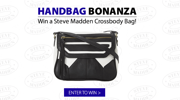 Week One of Our Handbag Bonanza: Win a Steve Madden Crossbody Bag!